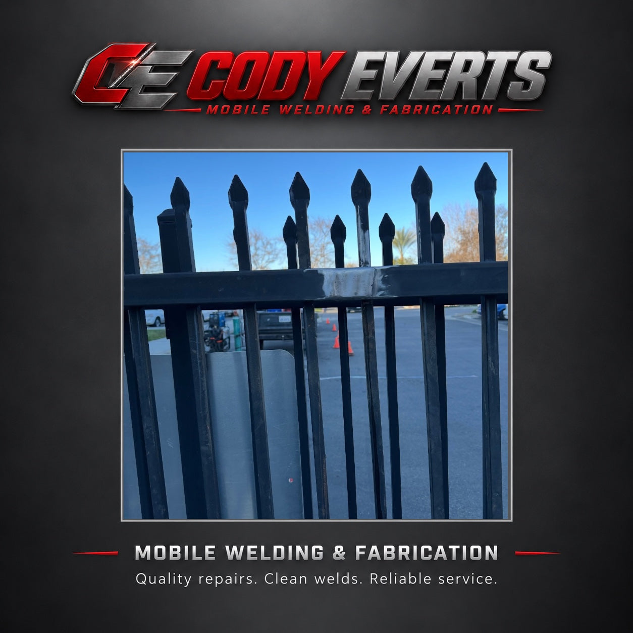 Cody Everts welding and fabrication project 1