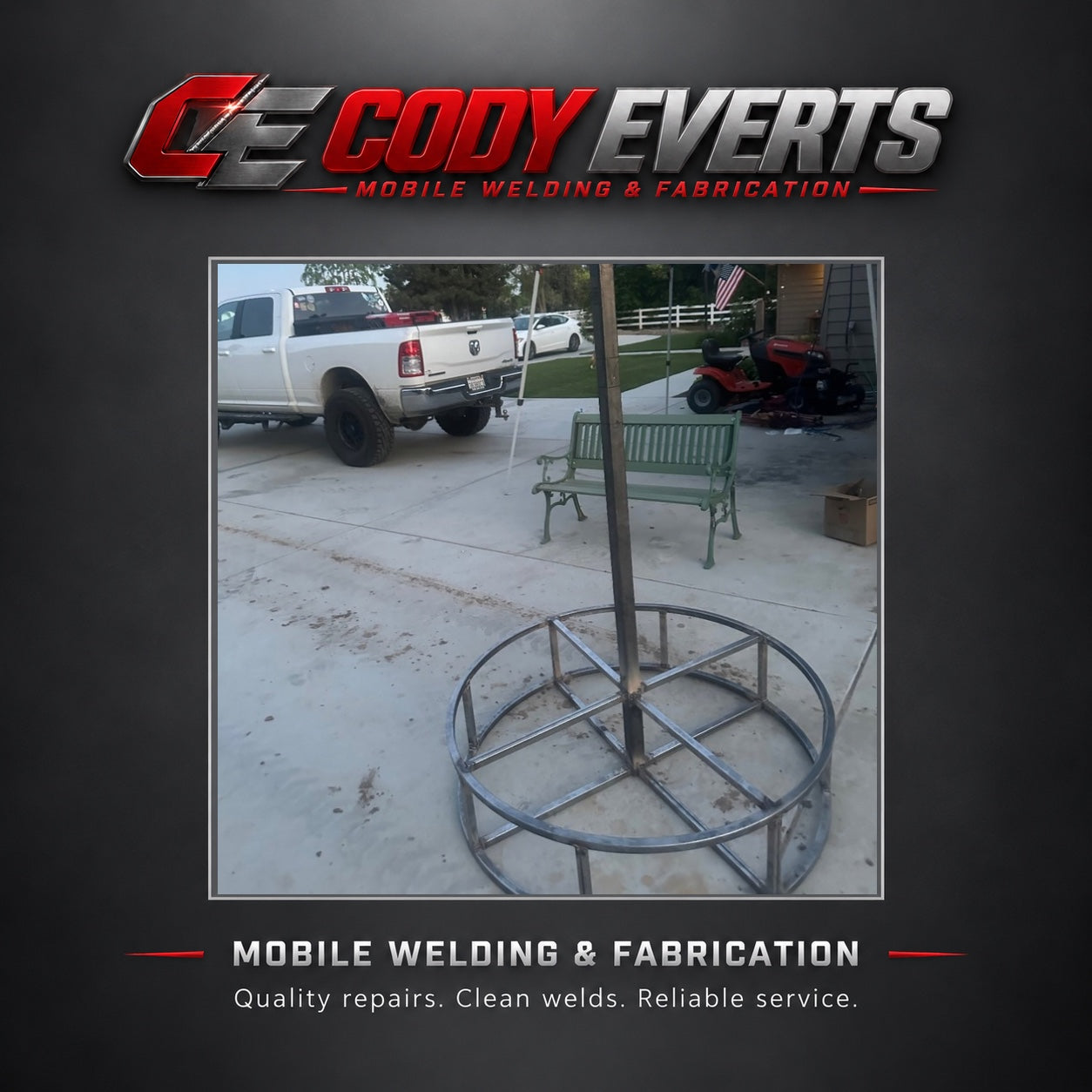 Cody Everts welding and fabrication project 5