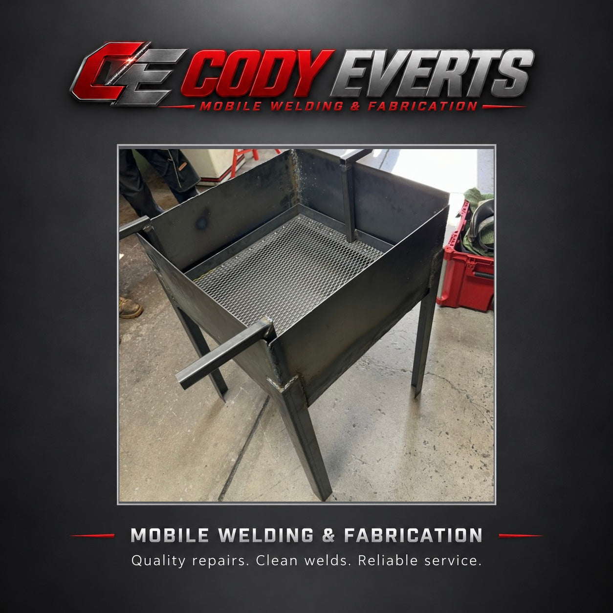 Cody Everts welding and fabrication project 10