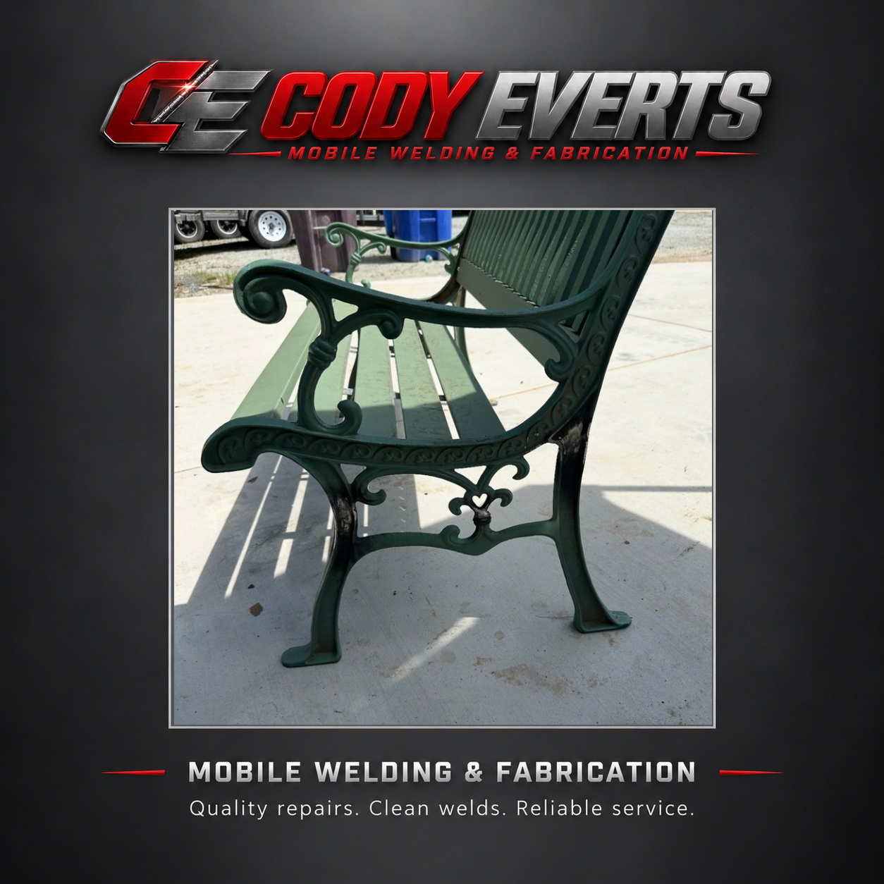 Cody Everts welding and fabrication project 14