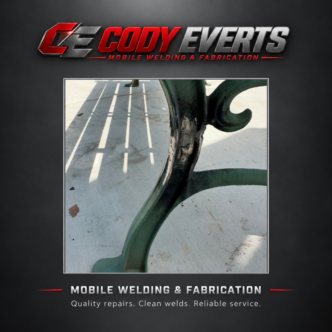 Cody Everts welding and fabrication project 15