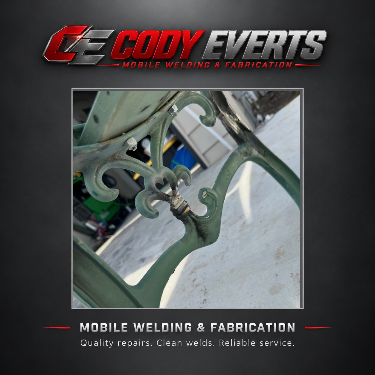 Cody Everts welding and fabrication project 16