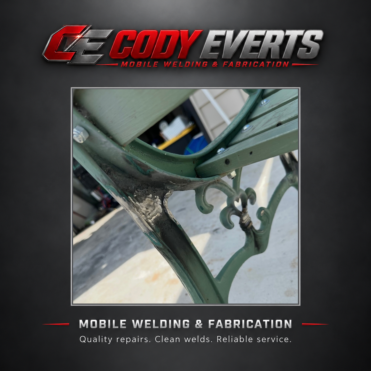 Cody Everts welding and fabrication project 17