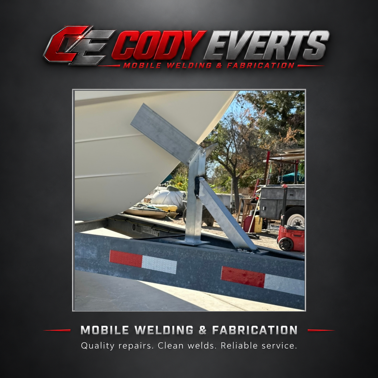 Cody Everts welding and fabrication project 19